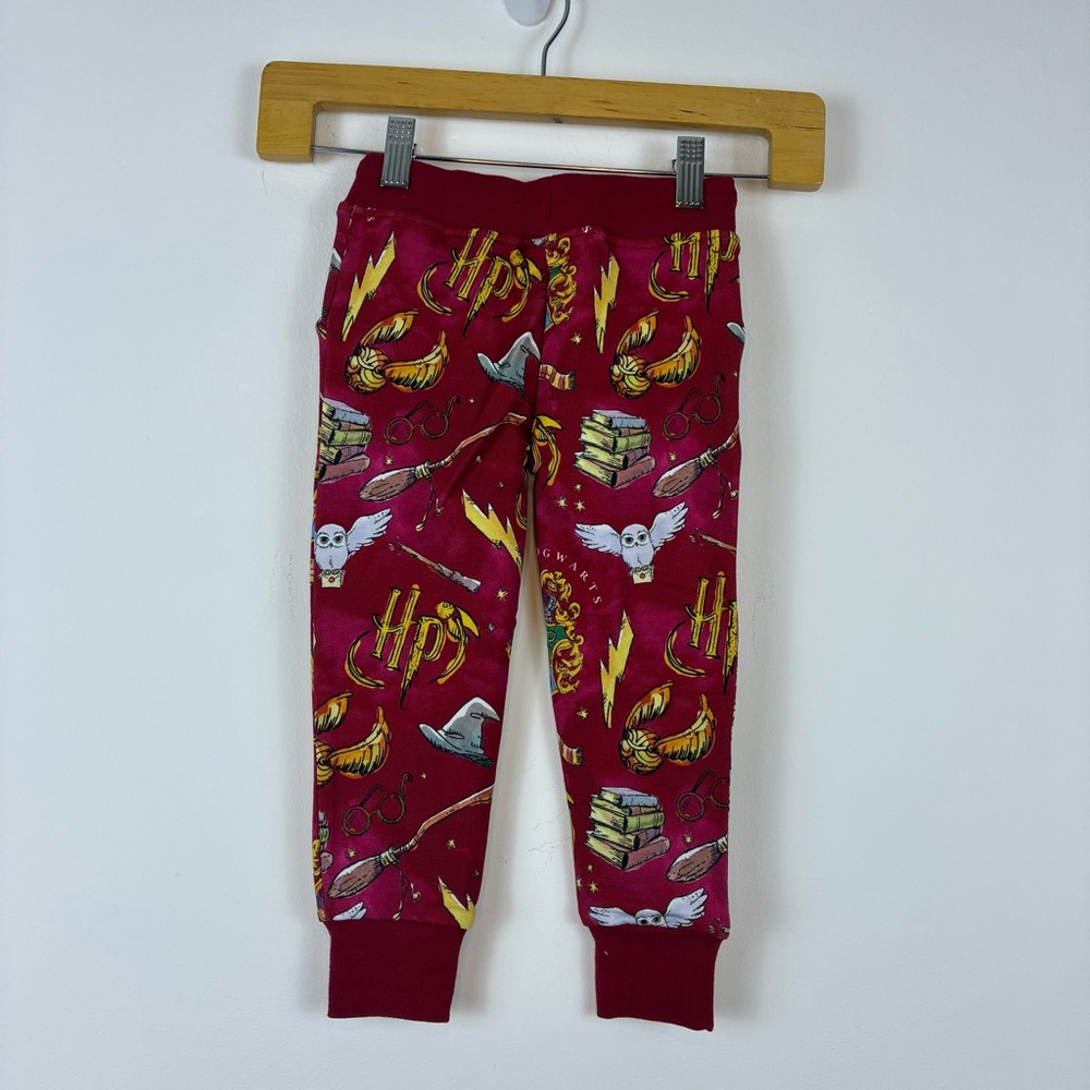 NWT Harry Potter Bums and Roses matching lounge set size 2T - Picture 8 of 9